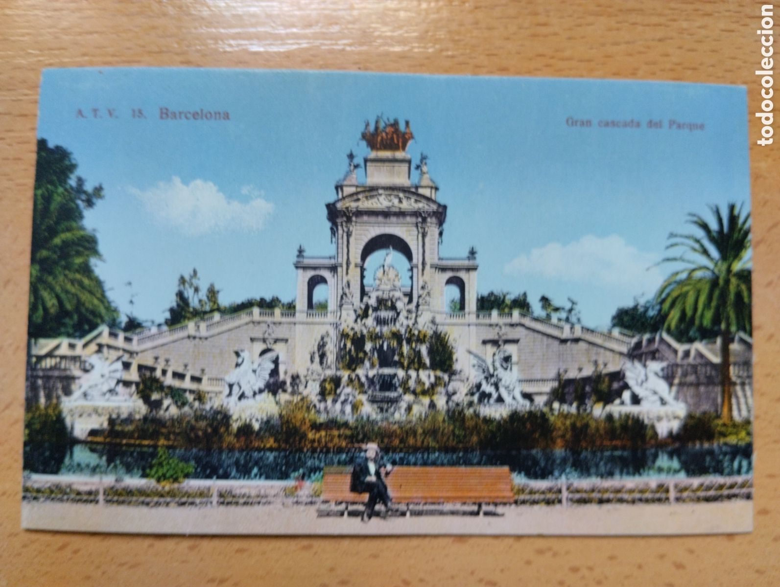 Postales: BARCELONA GRAN CASCADA DEL PARQUE - Foto 1