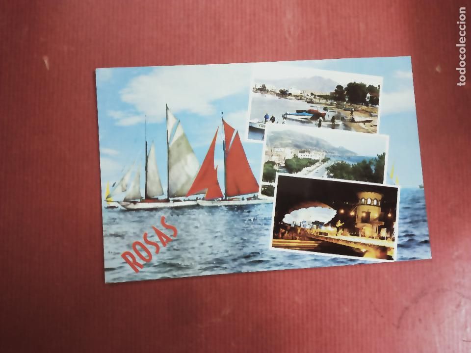 Postales: POSTAL 2067 ROSAS. EDICIONES ARRIBAS. CIRCULADA.