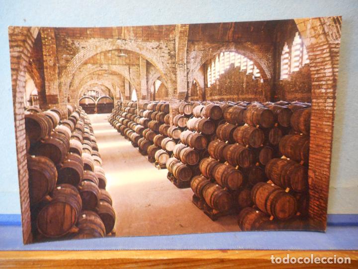 Postkarten: BONITA POSTAL DE UNA BODEGA. MONUMENTO NACIONAL. CAVAS DE CODORNIU. SIN CIRCULAR.