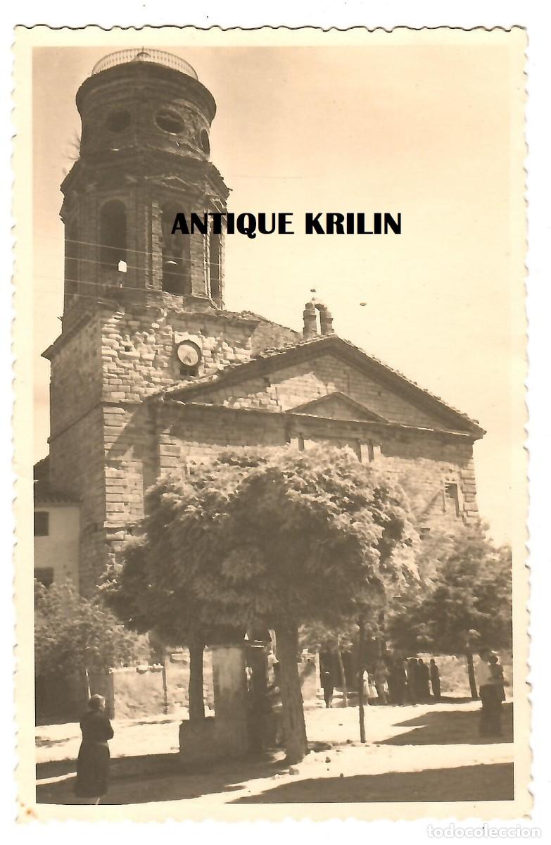 Postales: ULLDEMOLINS / IGLESIA PARROQUIAL / POSTAL FOTOGRAFICA / SIN FRANQUEAR