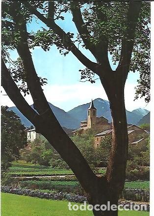 Postkarten: POSTAL A COLOR 5257 PIRINEOS DE LERIDA EL PALLARS IGLESIA PARROQUIAL DE VALENCIA DE ANEU