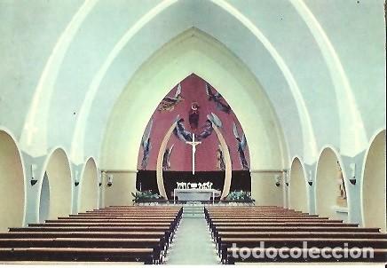 Postales: POSTAL A COLOR SERIE II NUM 1422 PIRINEOS CENTRALES PONT DE SUERT INTERIOR DE LA NUEVA IGLESIA