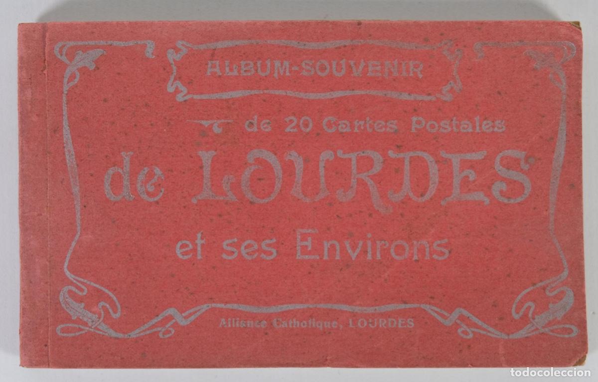 Cartoline: Album-souvenir de 20 postales en color de Lourdes