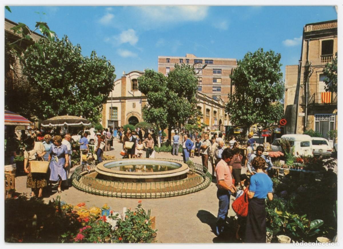 Postcards: m09207 Mollet del valles plaza prat de la riba perla 5071 sc