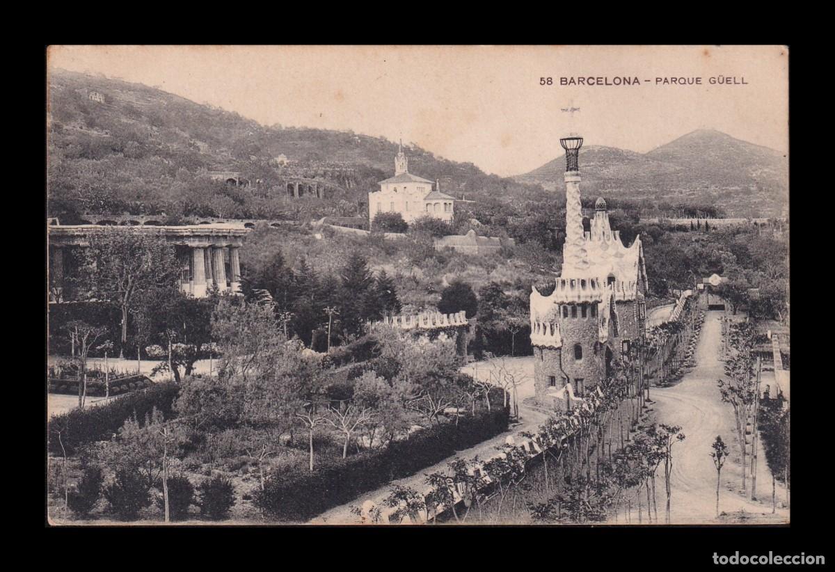 Postales: Antigua Postal Barcelona Parque G&uuml;ell - Foto 1