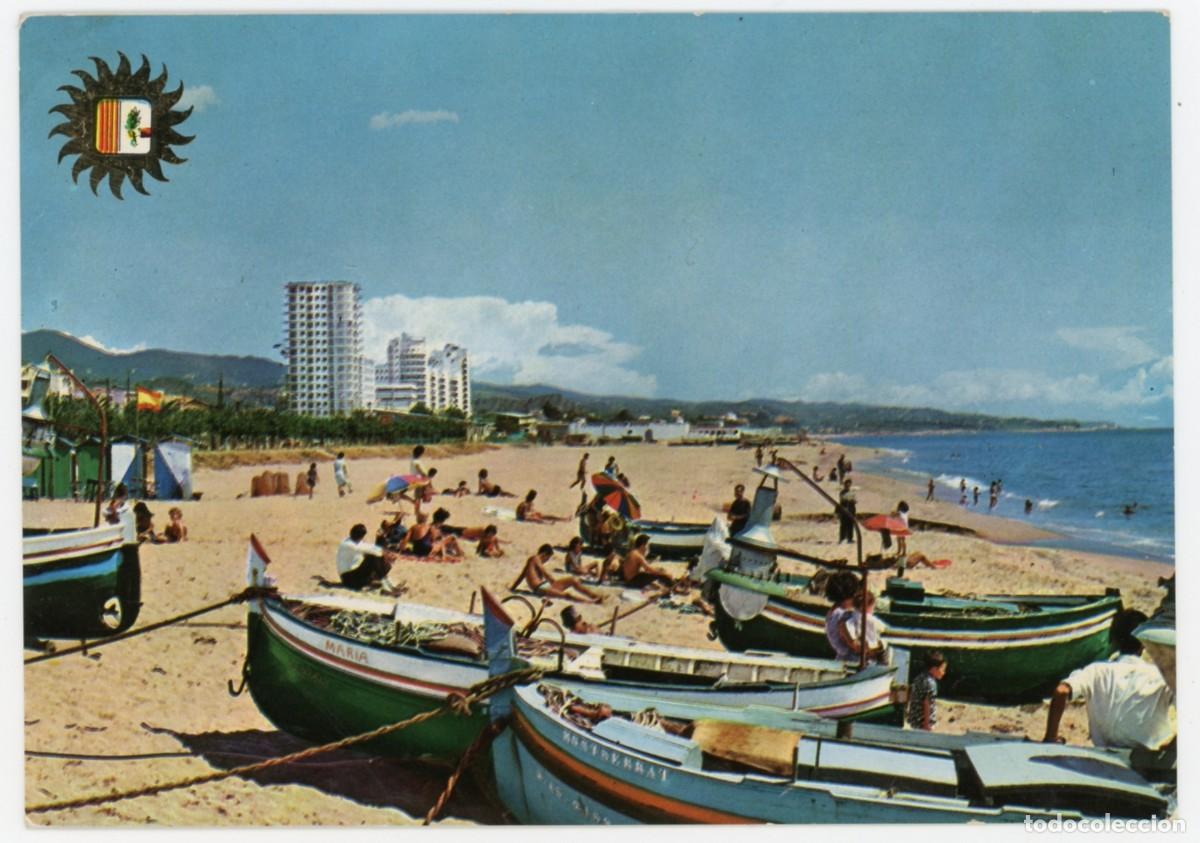 Postais: m09288 Mataro Playa 1965 Laminograf N&ordm;389 sc
