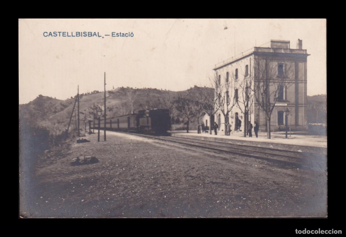 Postkarten: Antigua Postal Castellbisbal Estaci&oacute;n