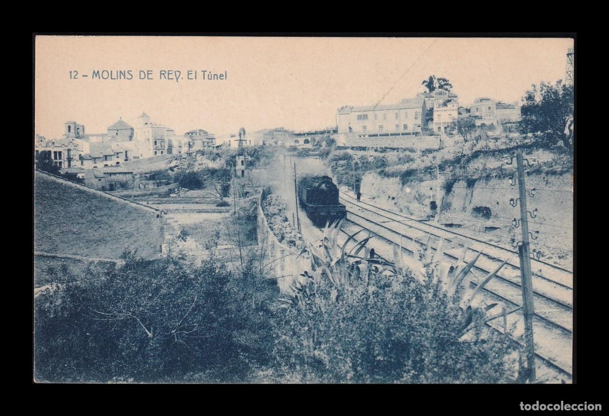 Postales: Antigua Postal Molins de Rey El T&uacute;nel - Foto 1