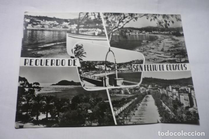 Postales: postal s.feliu guixols varias vistas cm