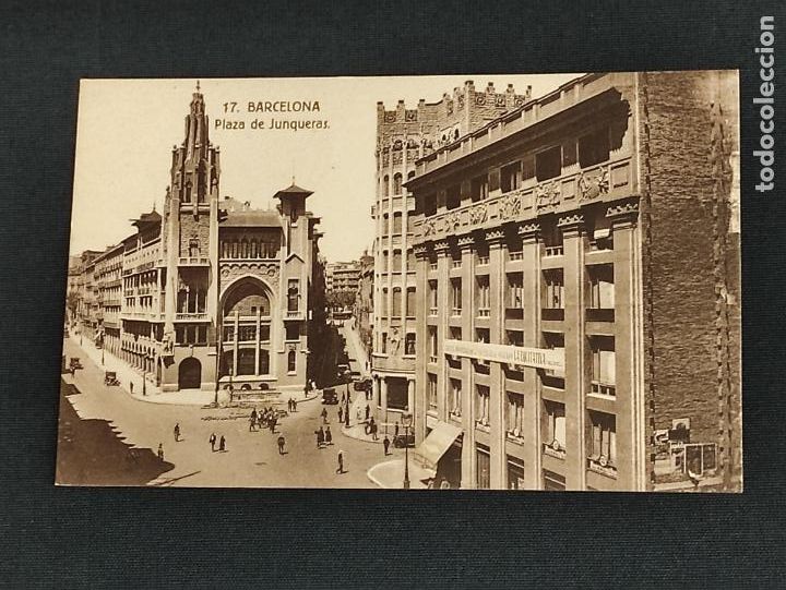 Postales: POSTAL - BARCELONA - PLAZA DE JUNQUERAS - - Foto 1