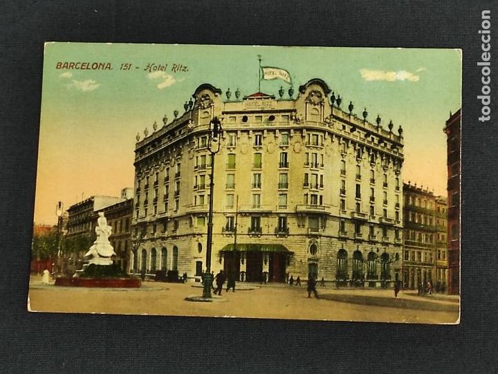 Postales: POSTAL - BARCELONA - HOTEL RITZ - - Foto 1