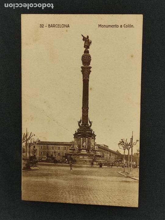 Postales: POSTAL - BARCELONA - MONUMENTO A COLON - - Foto 1