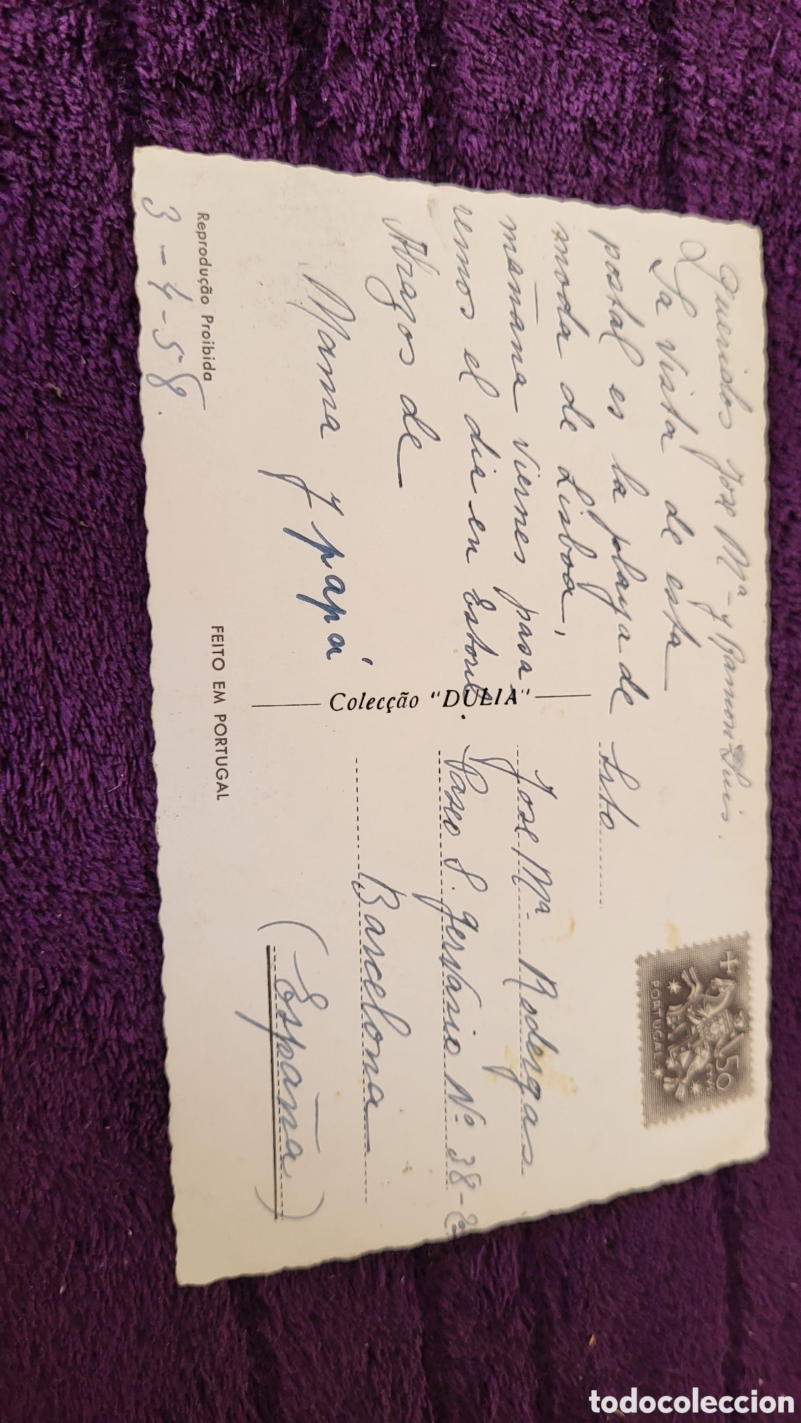 Postales: Tarjeta Postal Estoril - Foto 2