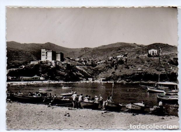 Postales: POSTAL FOTOGRAFICA, COSTA BRAVA - 153, PORT BOU, PLAYA. ED. MELI. SIN CIRCULAR.
