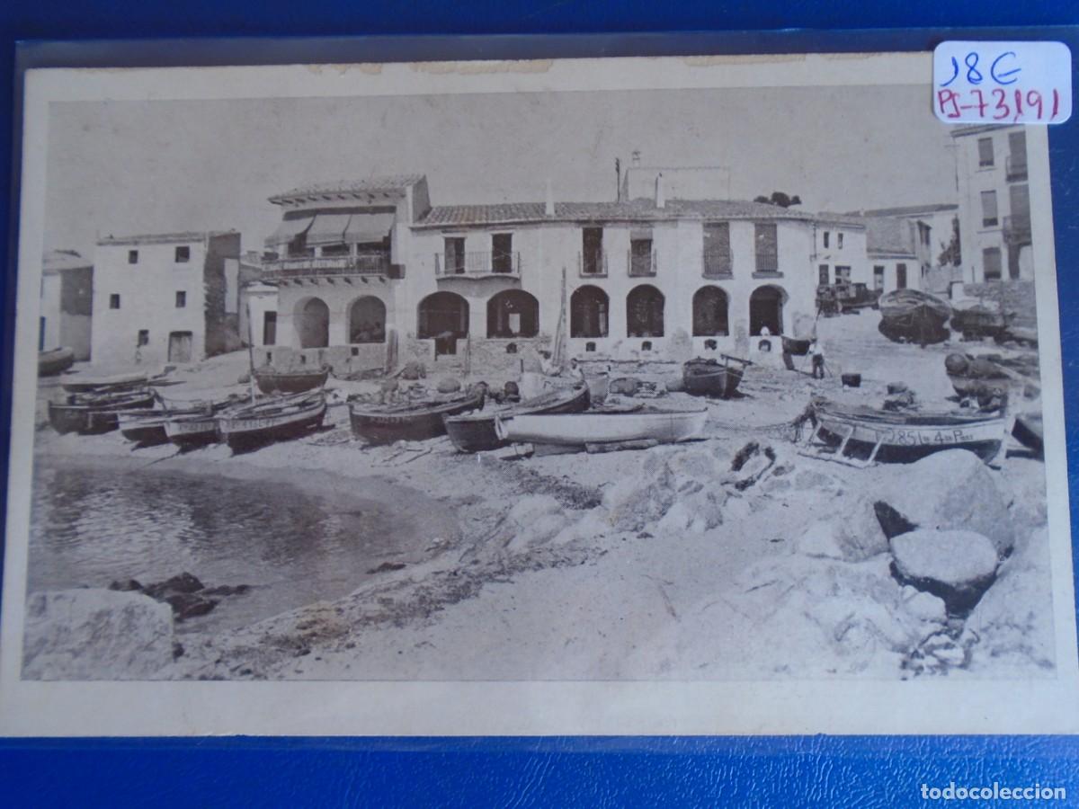 Postales: (PS-73191)POSTAL DE CALELLA DE PALAFRUGELL-CAFE-RESTAURANT GELPI