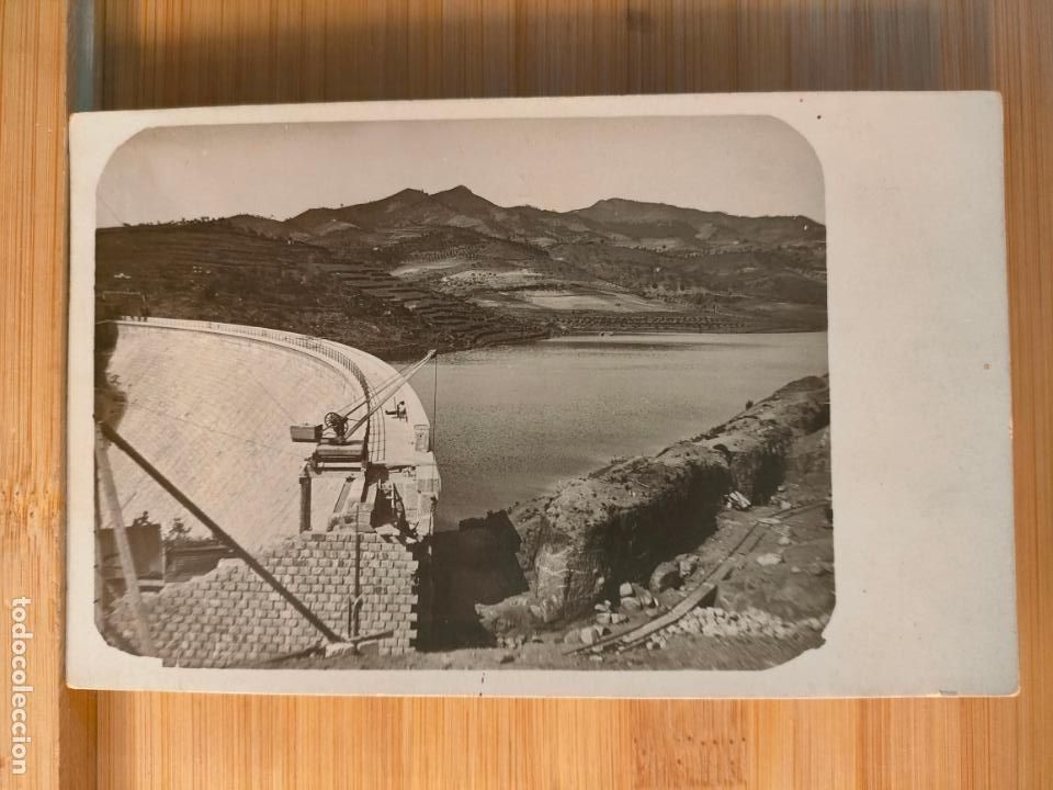 Cartoline: PRESA-PANTANO-CATALUNYA ??-LUGAR SIN IDENTIFICAR-FOTOGRAFICA-POSTAL ANTIGUA-(104.049)