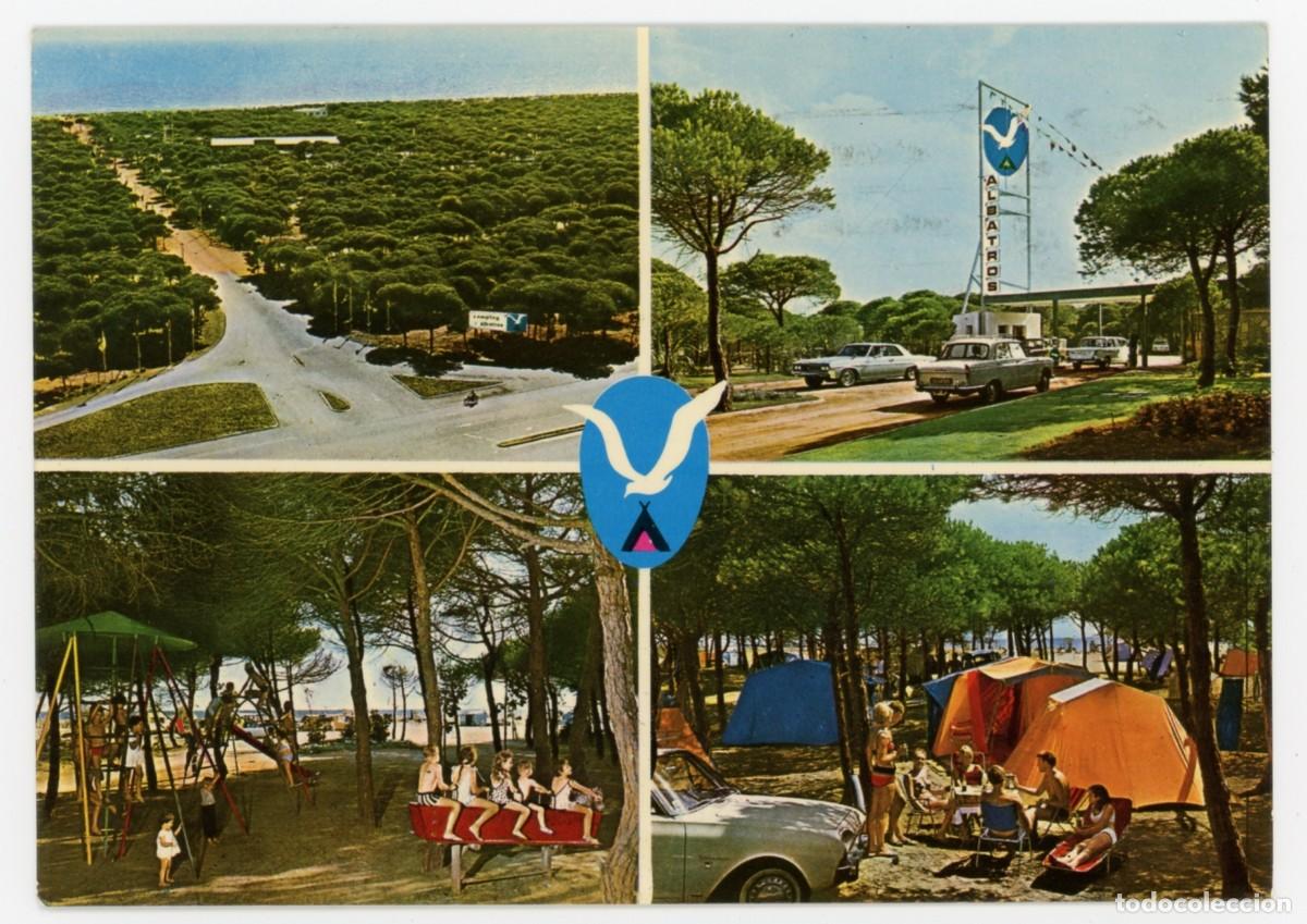 Postales: m09490 Gava Camping Albatros 1970 Ro N&ordm;5 circulada Ford Taunus 17
