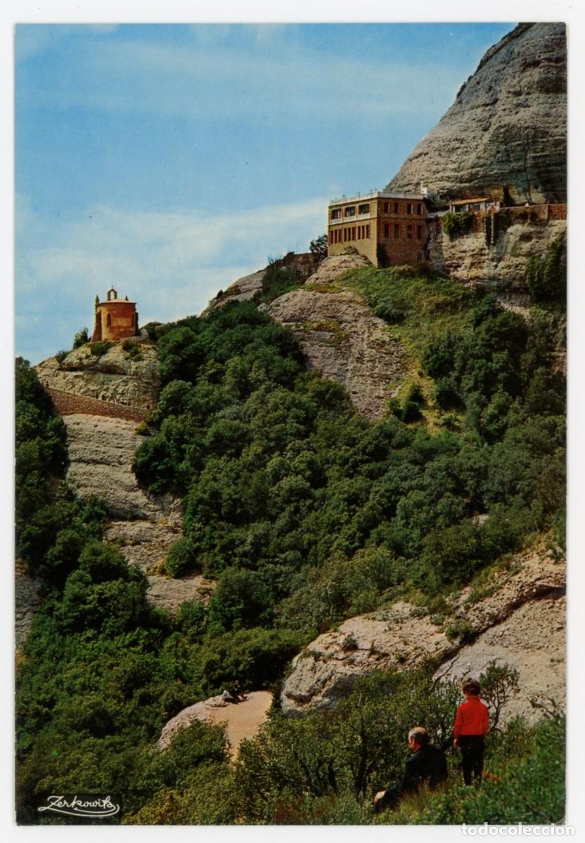 Cartoline: m09499 Montserrat Ermita Y Restaurant De Sant Joan 1970 Zerkowitz N&ordm;2348 sc