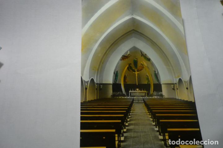 Postales: postal pont de suert-iglesia nueva altar mayor -coloreada cm