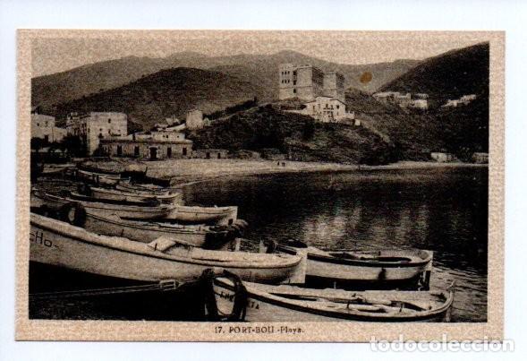 Postales: POSTAL, 17 - PORT BOU, PLAYA. L. ROISIN. SIN CIRCULAR.