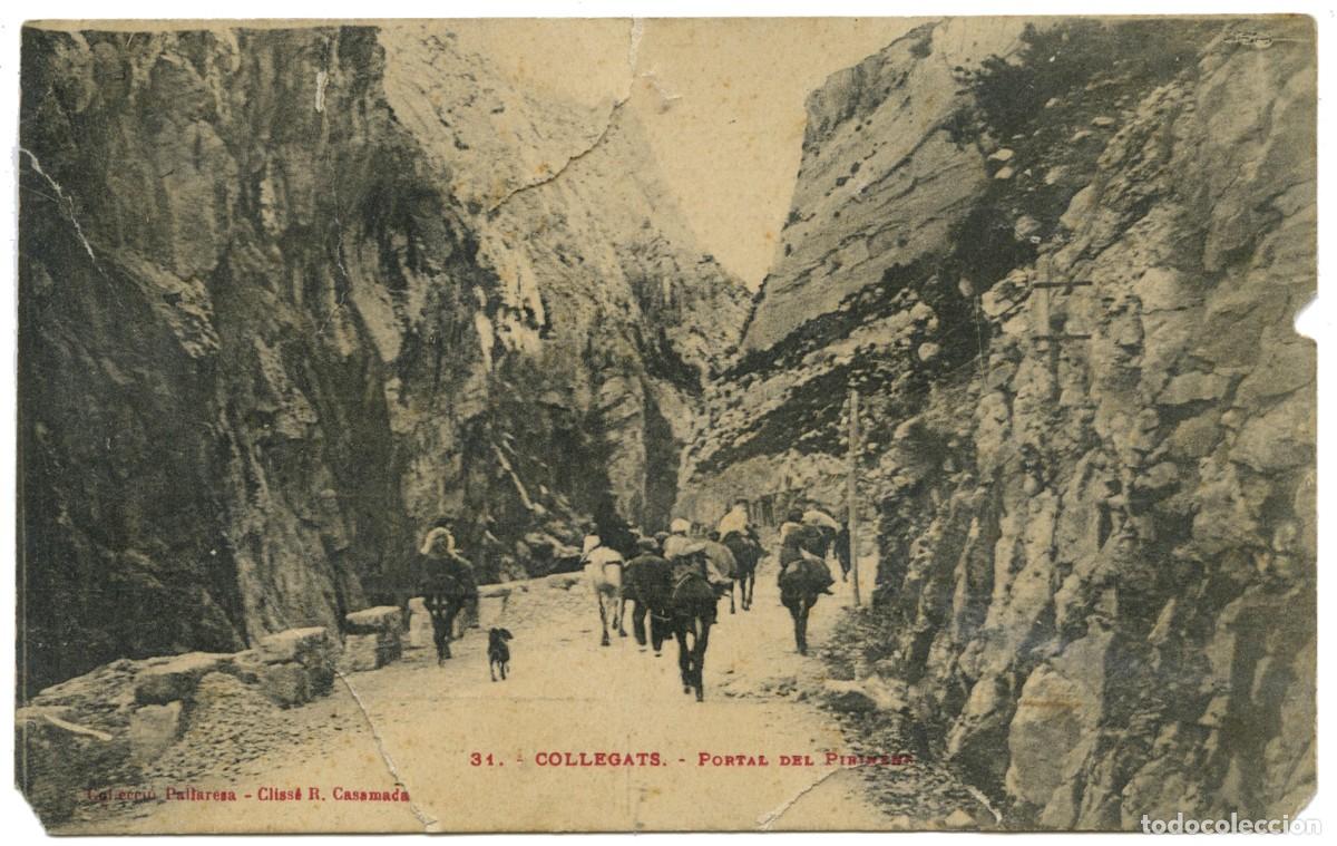 Postales: ANTIGUA POSTAL PALLARS SOBIR&Agrave; - COLLEGATS - COL-LECCI&Oacute; PALLARESA N&ordm; 31