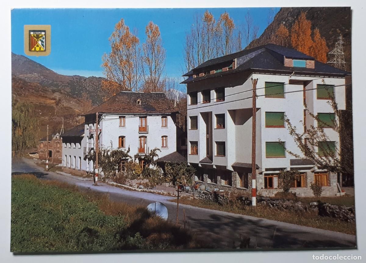 Cartoline: ESCALO.- HOSTAL CASTELLARNAU. ESCUDO DE ORO. L&Eacute;RIDA. SIN CIRCULAR
