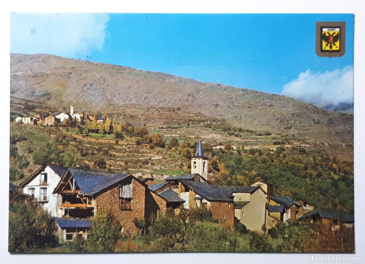 Postales: PIRINEU CATALA.- N&ordm; 369. EL PALLARS. ALTRON. SORRE. ESCUDO DE ORO. L&Eacute;RIDA. CIRCULADA