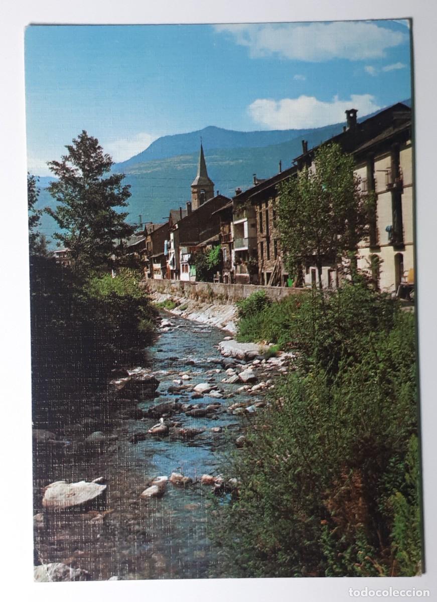 Postales: ESTERRI D'ANEU.- N&ordm; 218. RIU NOGUERA PALLARESA. EDICIONES SICILIA. SIN CIRCULAR