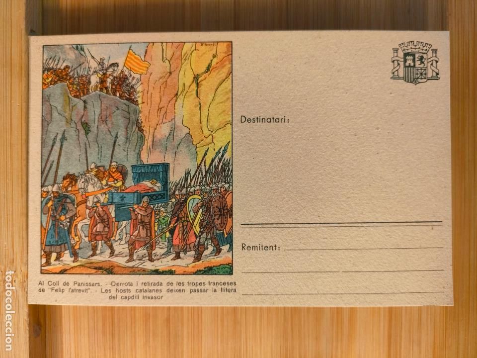 Postales: CATALUNYA-ILUSTRADA PER D'IVORI-AL COLL DE PANISSARS-POSTAL ANTIGUA-(104.107)