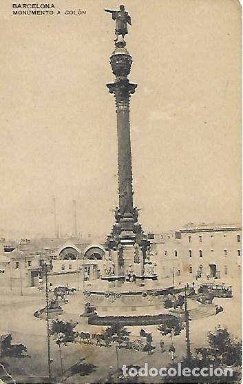 Postales: BARCELONA - MONUMENTO A COL&Oacute;N - SIN CIRCULAR - Foto 1