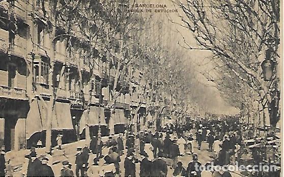 Postales: BARCELONA - RAMBLA DE ESTUDIOS - SIN CIRCULAR - Foto 1