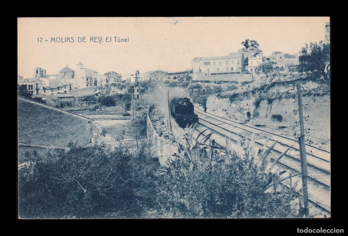 Postales: Antigua Postal Molins de Rey El T&uacute;nel - Foto 1