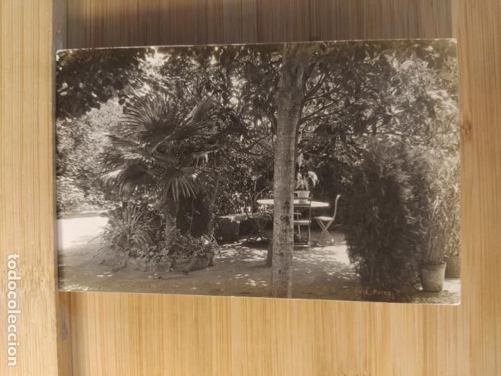 Cartes Postales: CANET DE MAR-VILLA SOLEDAD-LA GLORIETA-FOTOGRAFICA-POSTAL ANTIGUA-(104.227)