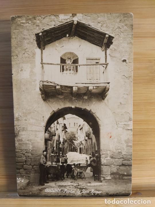 Postcards: GUISONA-PORTAL DE SAN ROQUE-POSTAL ANTIGUA-(104.262)