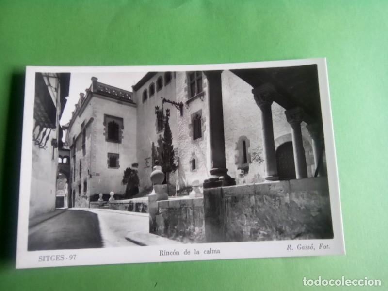 Postales: SITGES, POSTAL ANTIGUA , BLANCO Y NEGRO - Foto 2