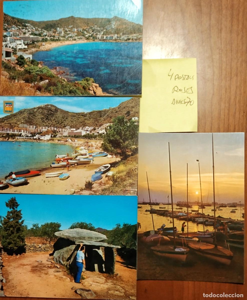 Postales: POSTALES ROSAS A&Ntilde;OS 70