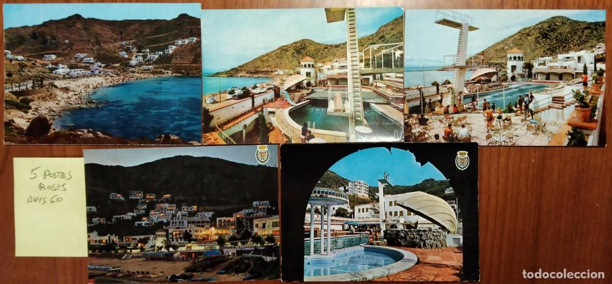 Postales: POSTALES ROSAS A&Ntilde;OS 60