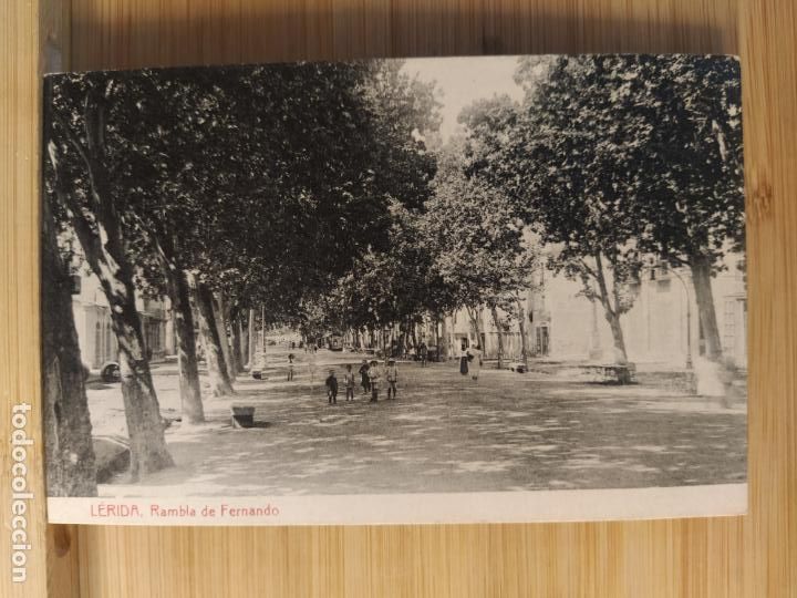Cartes Postales: LERIDA-LLEIDA-RAMBLA DE FERNANDO-THOMAS-POSTAL ANTIGUA-(104.328)