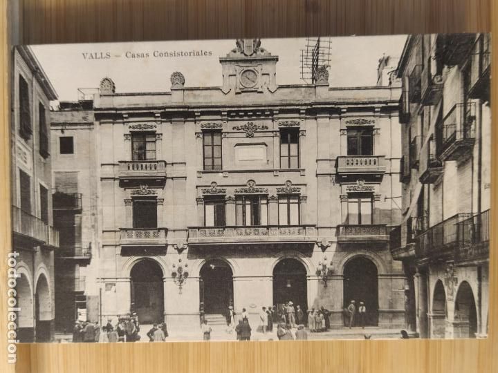 Postkarten: VALLS-CASAS CONSISTORIALES-POSTAL ANTIGUA-(104.374)