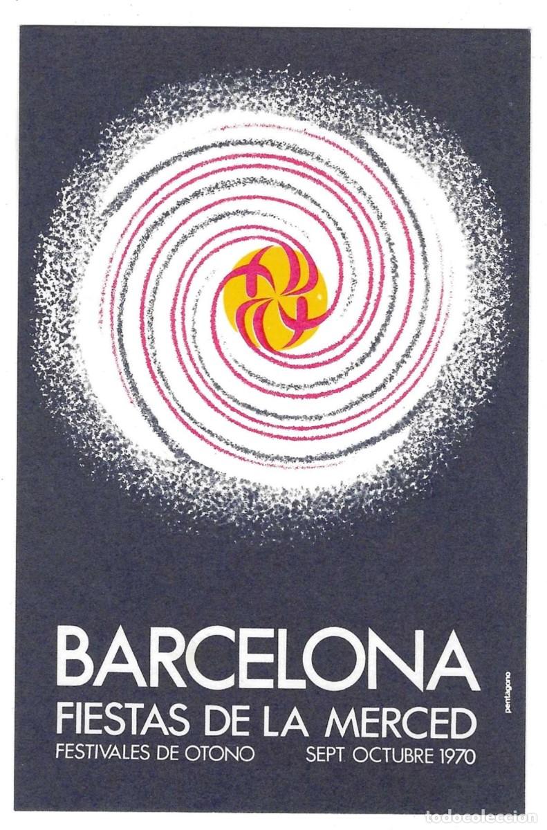 Postales: Postal Barcelona. Fiestas de la Merced 1970. 74-553
