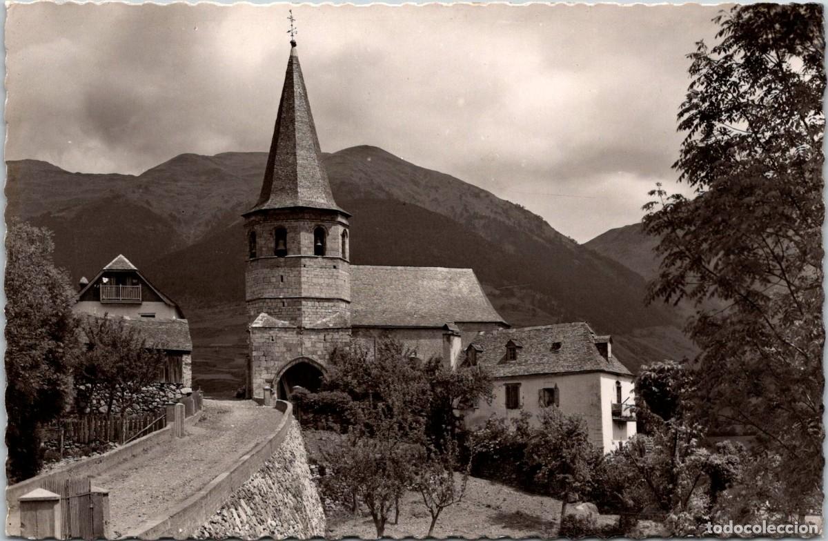 Postales: Valle de Ar&aacute;n - Gausach - Iglesia parroquial - Ed. Of. Tur. Pobla de Segur n&ordm; 368 - 151x99mm