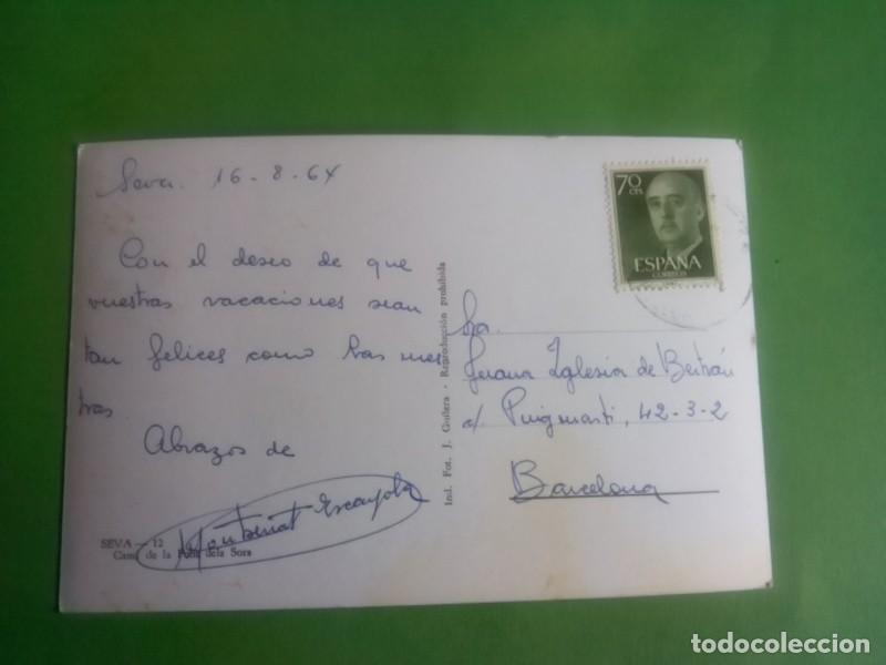 Postales: SEVA , POSTAL ANTIGUA , BLANCO Y NEGRO - Foto 3