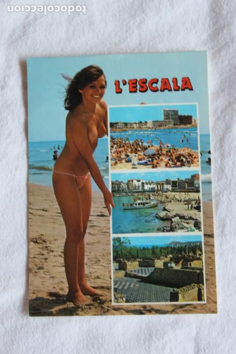 Postales: POSTAL L'ESCALA EROTICA DIVERSAS VISTAS CATALAN IBARZ