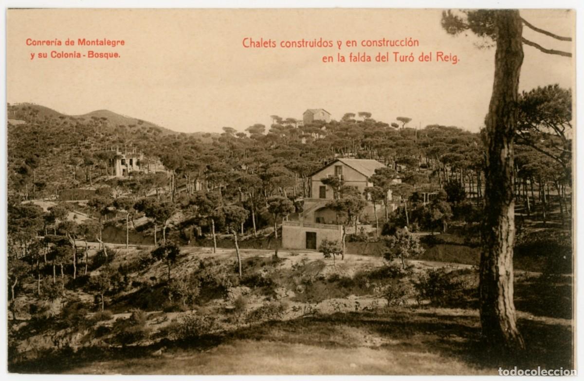 Postkarten: a08862 Conreria De Montalegre Chalets Construidos Y En Construccion En La Falda Del Turo Del Reig sc
