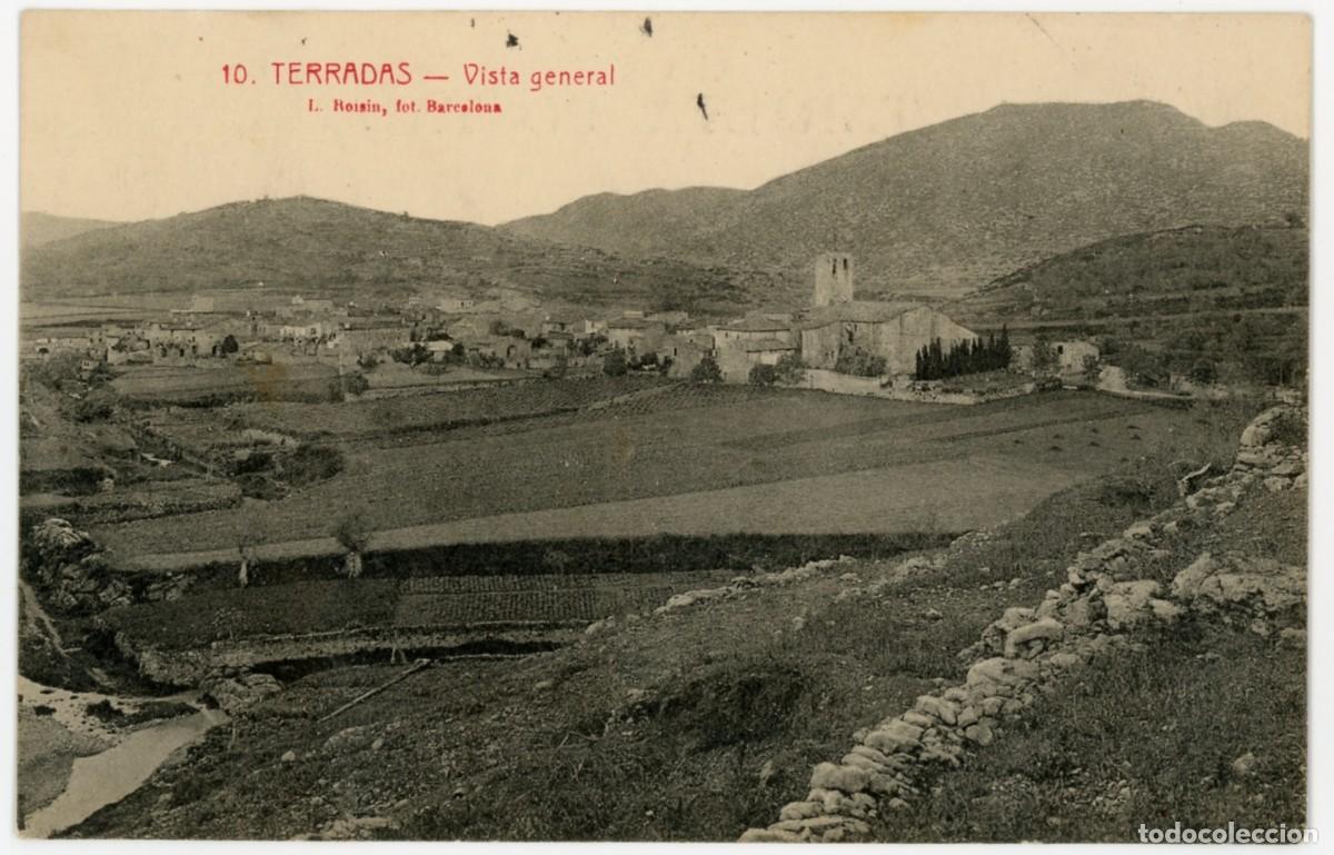 Postkarten: a08881 Terrades Vista General Roisin N&ordm;10 circulada 1927