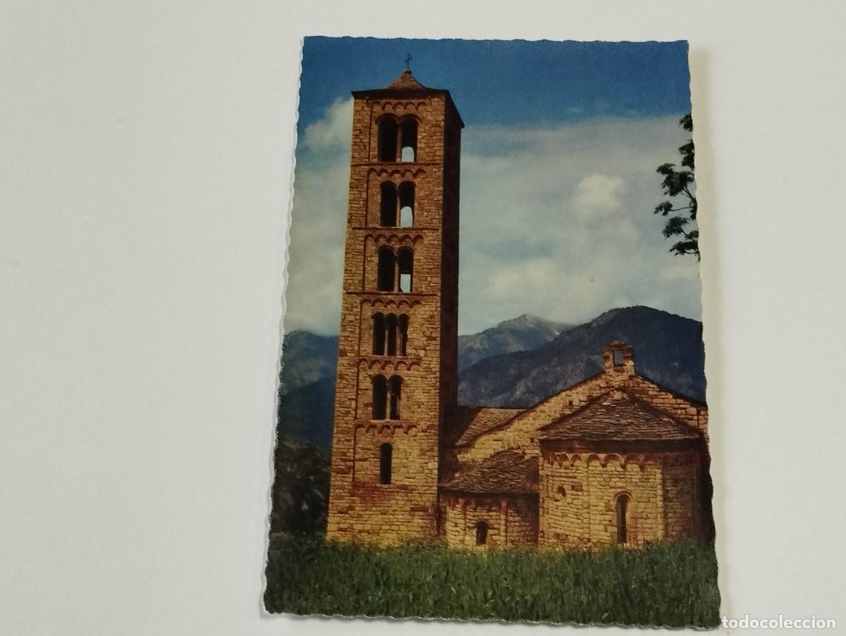 Postales: ALTA RIBAGOR&Ccedil;A - POSTAL VALLE DE BOH&Iacute; - IGLESIA DE SAN CLEMENTE DE TAHULL