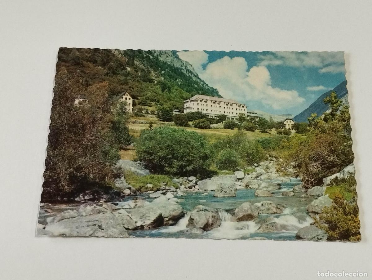 Postales: ALTA RIBAGOR&Ccedil;A - POSTAL VALLE DE BOH&Iacute; - BALNEARIO DE CALDAS DE BOH&Iacute; - HOTEL EL MANANTIAL