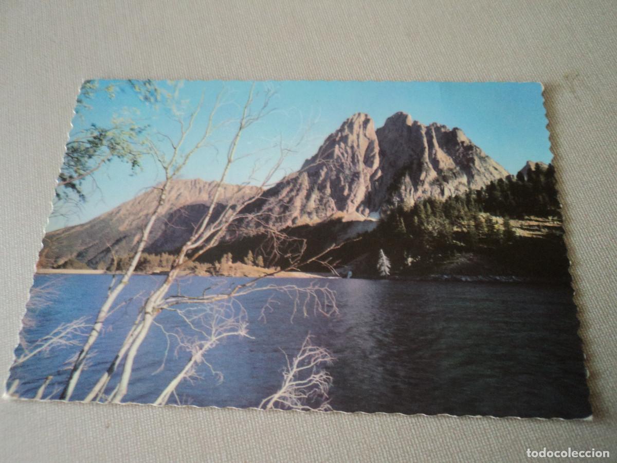 Postales: 5025, els pallars, VALLE DE ESPOT. LAGO SAN MAURICI, ed. garrabella,of. de turismo, circulada 1973