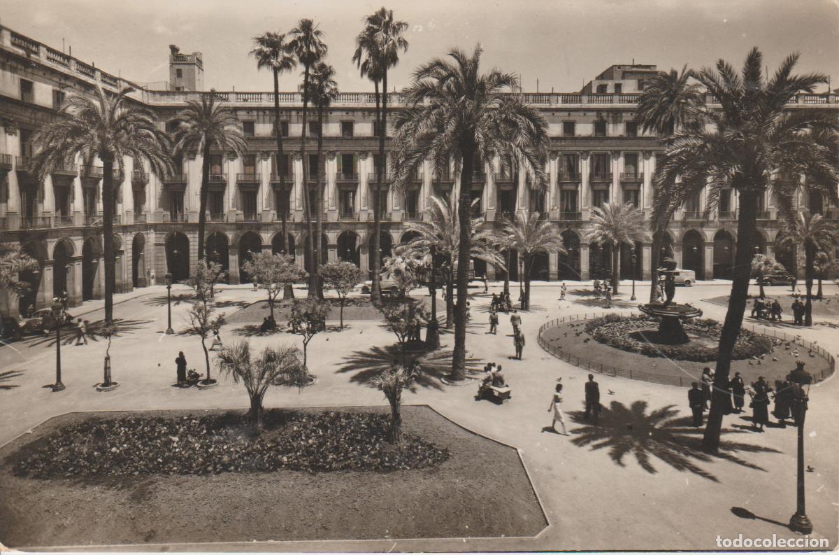 Postales: (19) BARCELONA. PLAZA REAL - Foto 1