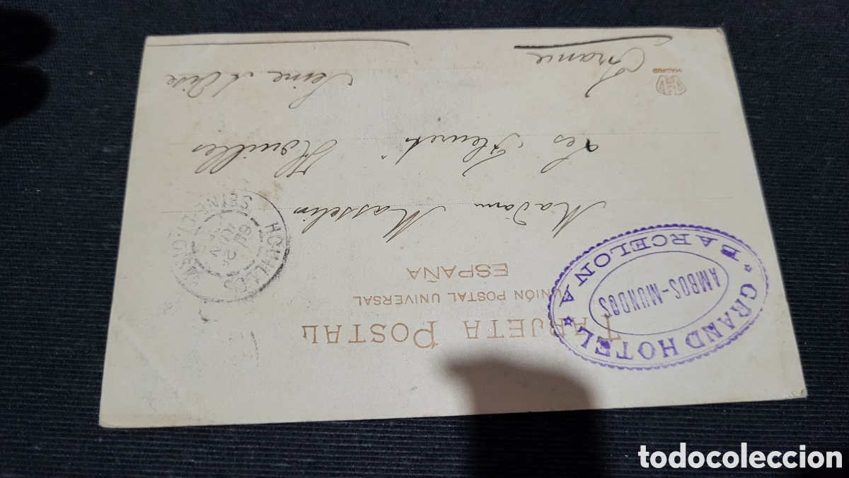 Postales: Tarjeta Postal usada Barcelona - Foto 2